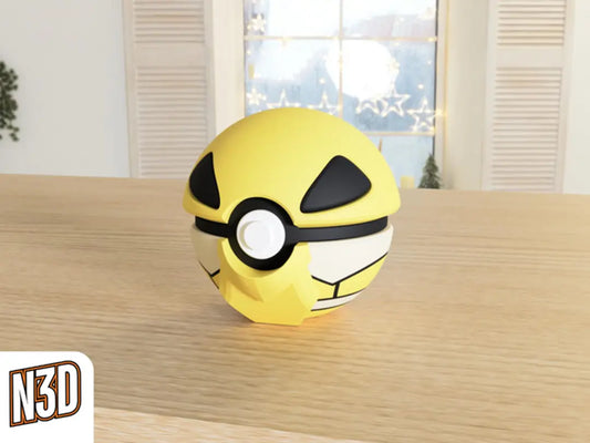 #014 Kakuna Themed Pokeball - N3D