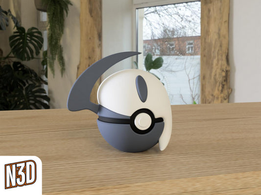 #359 Absol Themed Pokeball - N3D