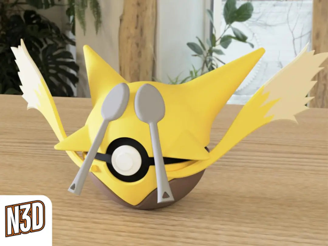 #065 Alakazm - Themed Pokeball - N3D
