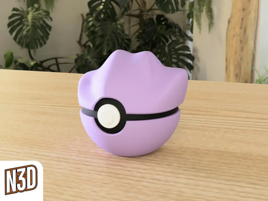 #132 Ditto - Themed Pokeball - N3D