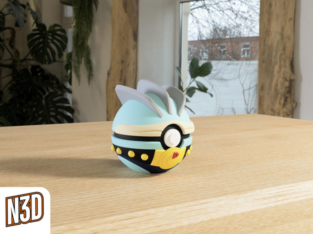 #068 Machamp Themed Pokeball - N3D