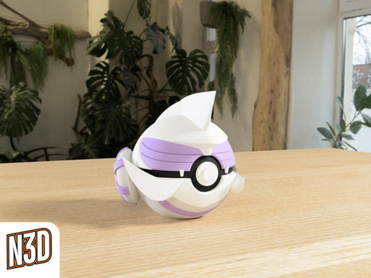 #484 Palkia Themed Pokeball - N3D