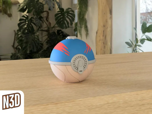Great (Hisui) Ball - Themed Pokeball - N3D