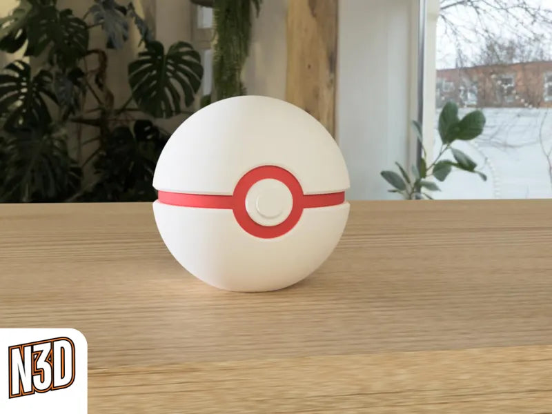 Premier Ball - Themed Pokeball - N3D