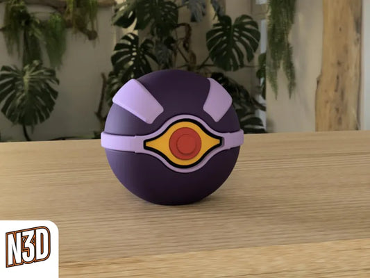 Clone Ball (Mewtwo) - Themed Pokeball - N3D