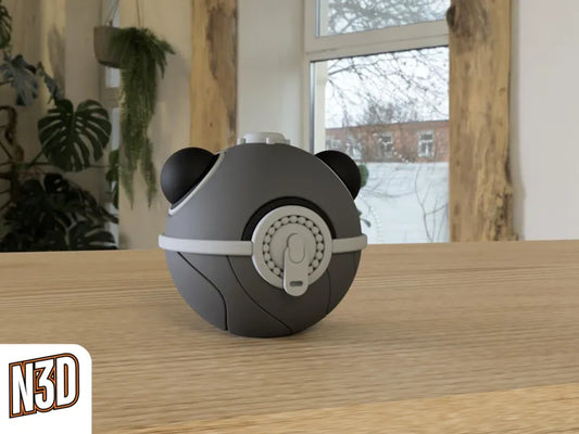 Heavy (Hisui) Ball - Themed Pokeball - N3D