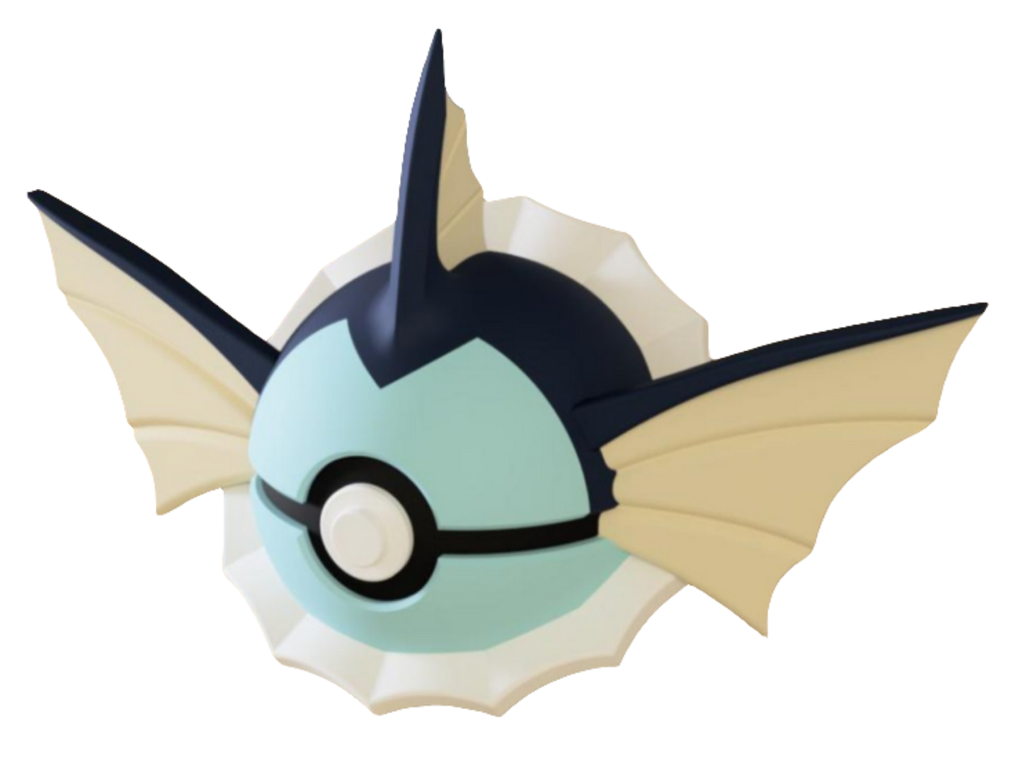 #134 Vaporeon Themed Pokeball - N3D