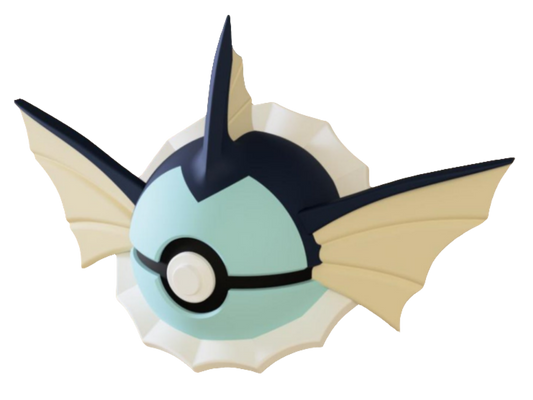 #134 Vaporeon Themed Pokeball - N3D