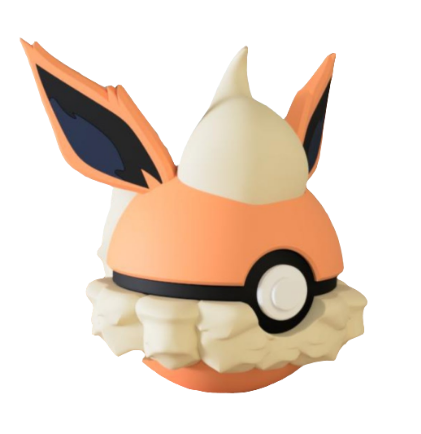 #136 Flareon Themed Pokeball - N3D