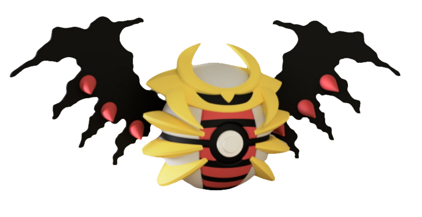 #487 Giratina Themed Pokeball - N3D