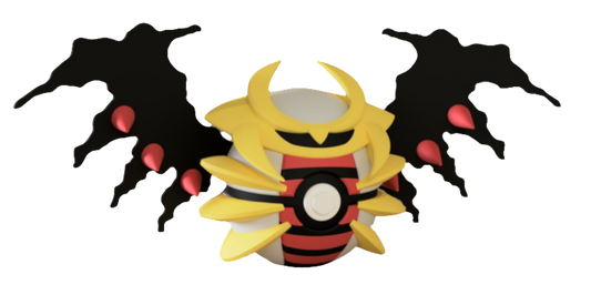 #487 Giratina Themed Pokeball - N3D
