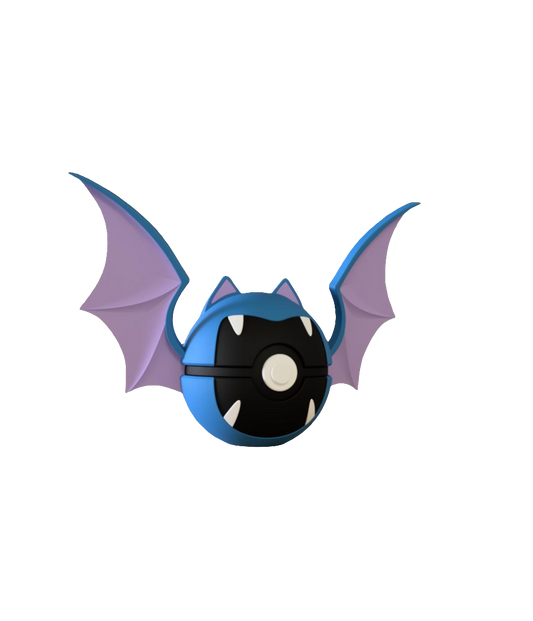 #042 Golbat Themed Pokeball - N3D