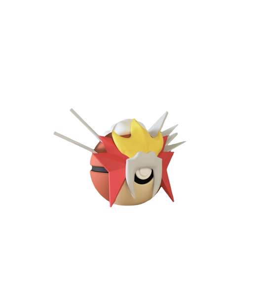 #244 Entei Themed Pokeball - N3D