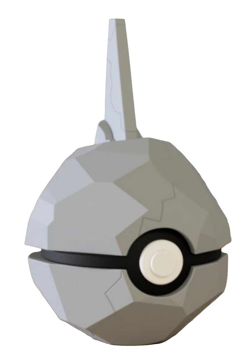 #095 Onix Themed Pokeball - N3D