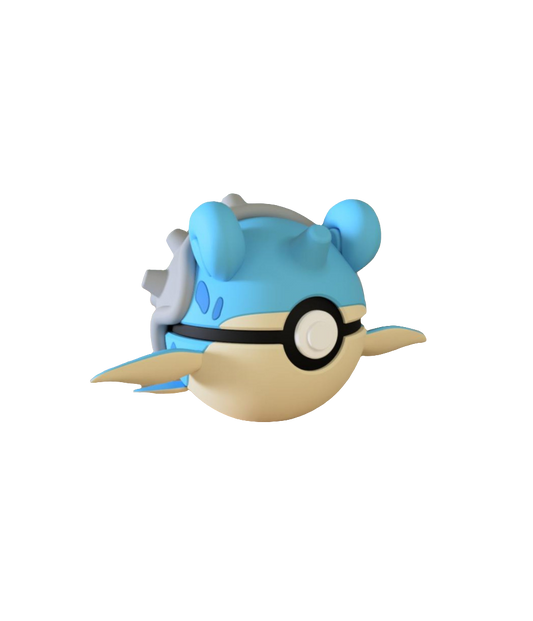 #131 Lapras Themed Pokeball - N3D