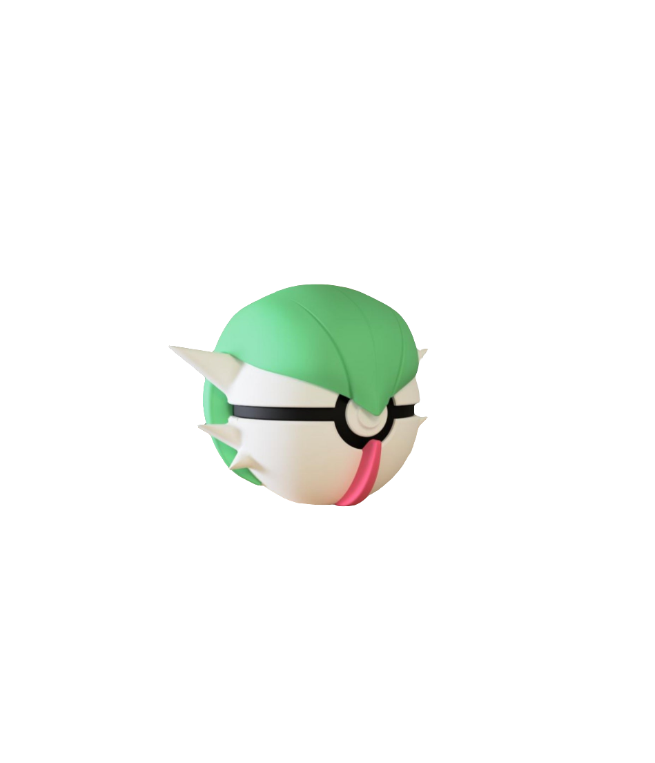 #282 Gardevoir Themed Pokeball - N3D