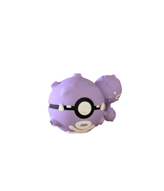 #110 Weezing Themed Pokeball - N3D