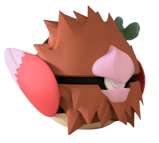#021 Spearow Themed Pokeball - N3D