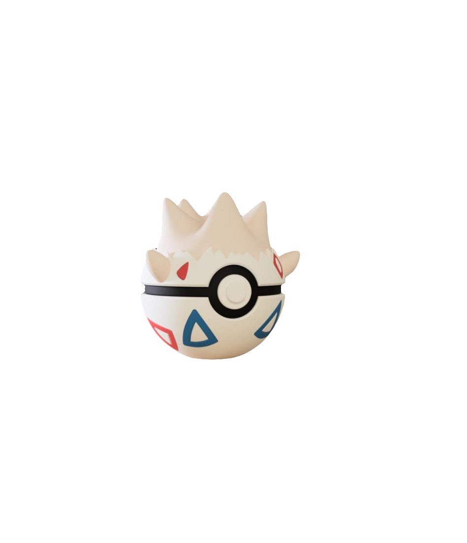 #175 Togepi Themed Pokeball - N3D