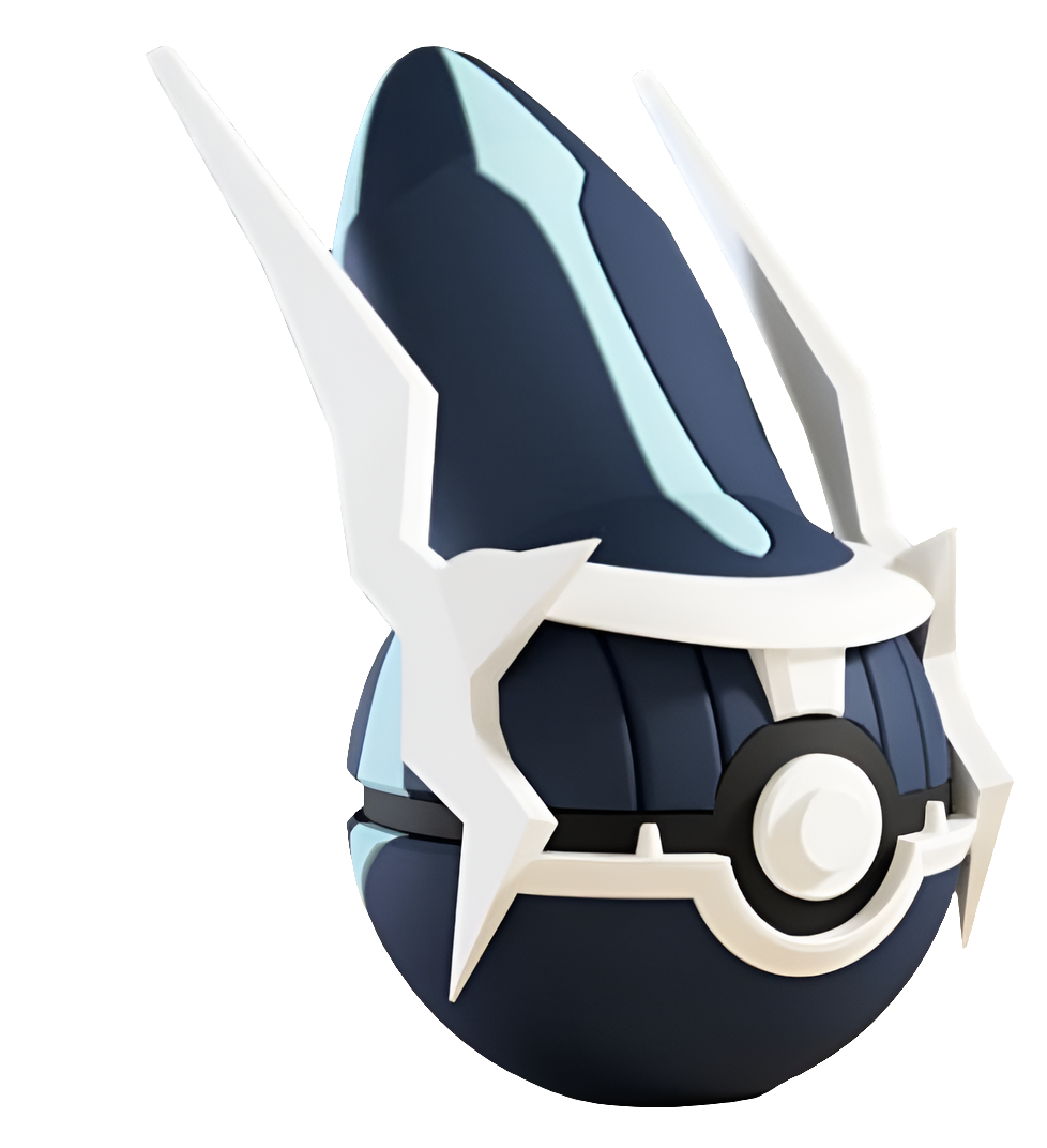 #483 Dialga Themed Pokeball - N3D