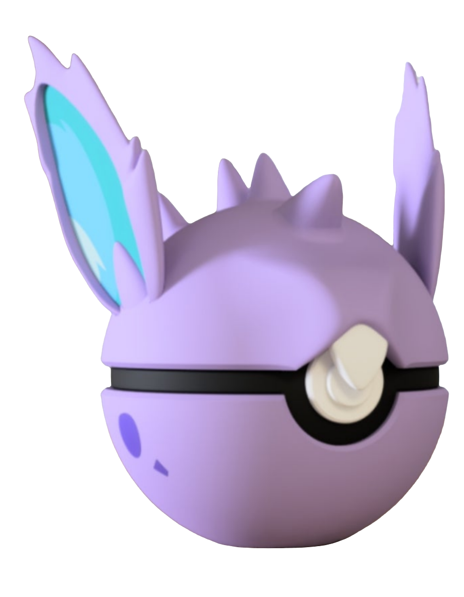 #029 Nidoran Themed Pokeball - N3D