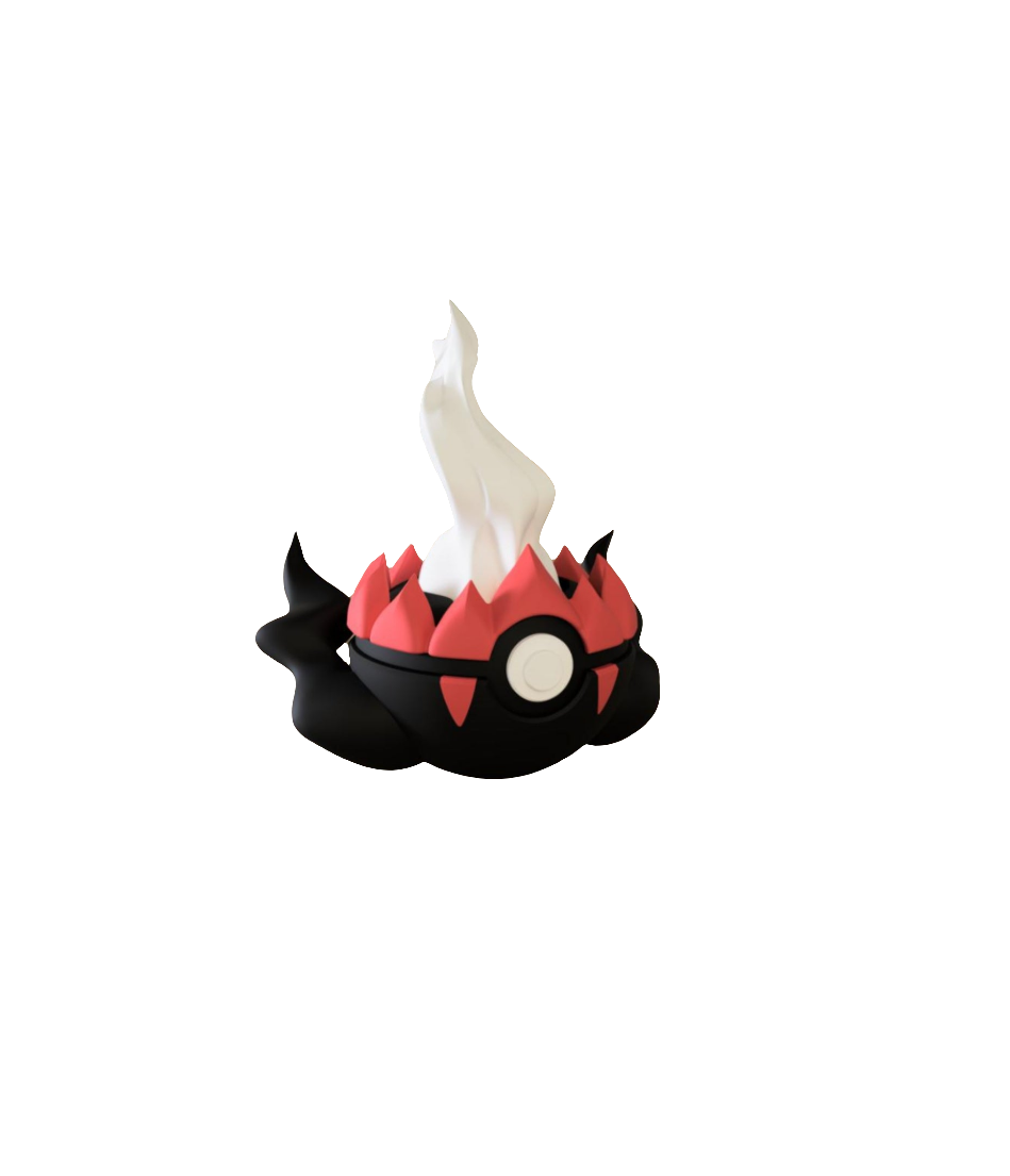 #491 Darkrai Themed Pokeball - N3D