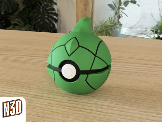#011 Metapod Themed Pokeball - N3D