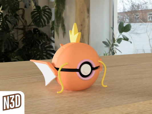 #129 Magikarp Themed Pokeball - N3D