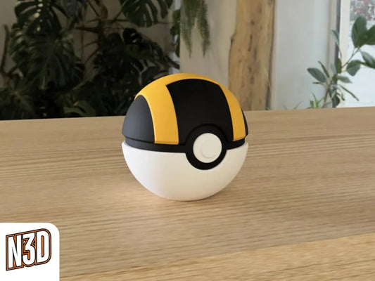 Ultra Ball - Themed Pokeball - N3D