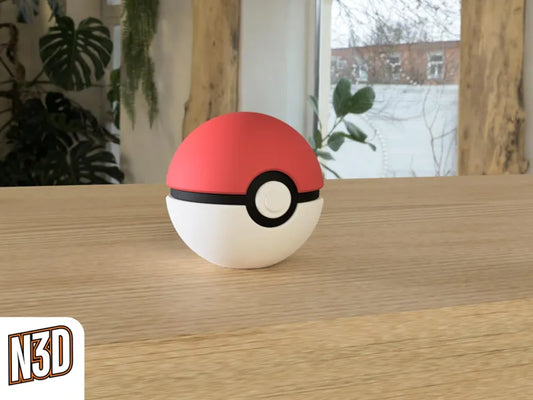 Poke Ball - Themed Pokeball - N3D