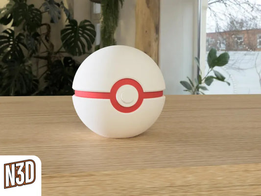 Premier Ball - Themed Pokeball - N3D