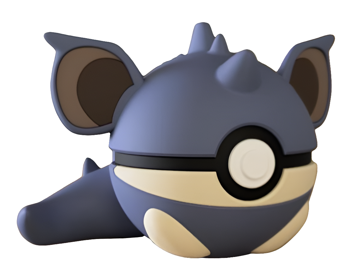 #031 Nidoqueen Themed Pokeball - N3D