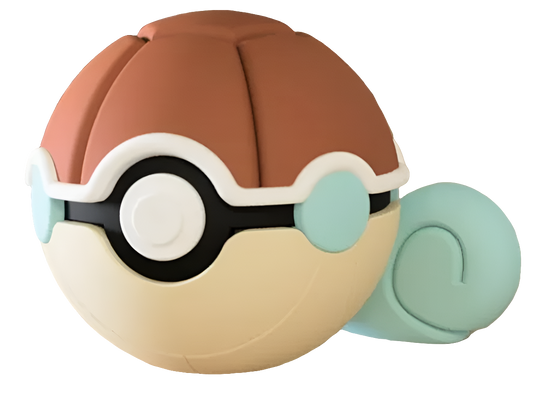 #007 Squirtle - Themed Pokeball - N3D